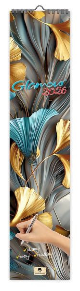 Kalendarz paskowy wąski KPW V.5 Glamour Pan Kalendarzyk